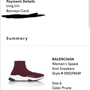 Trainer Speed pour Homme Balenciaga